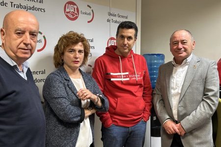 KONFEKOOPek UGT-Euskadin aurkeztu du Enpleguaren Euskal Legearen aurrean duen jarrera eta LANBIDEren Administrazio Kontseiluan sartzeko aukera