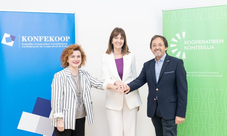 El Gobierno Vasco, KONFEKOOP y Kooperatiben Kontseilua, ratifican su compromiso con las empresas cooperativas como agentes imprescindibles en el desarrollo económico